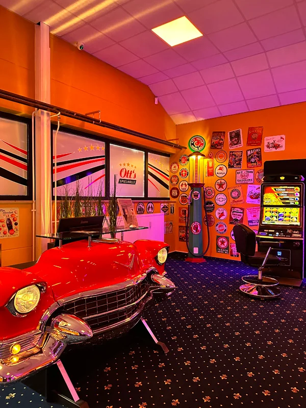 Spielhalle Cadillacs Garage Olching